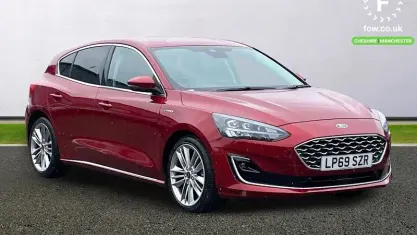 Used Ford Focus Vignale 120 HP (88 kW) 2020 Red Hatchback