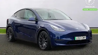 Used Tesla Model Y Performance 317 kW (432 HP) 2023 Blue SUV