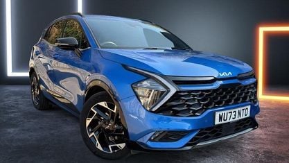 Używany Kia Sportage GT-Line 180 KM (132 kW) 2023 Niebieski SUV