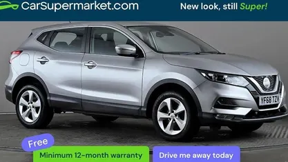 Begagnad Nissan Qashqai Acenta 116 HK (85 kW) 2018 Silver SUV