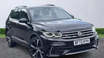 Used VW Tiguan R-line 150 HP (110 kW) 2022 Black SUV