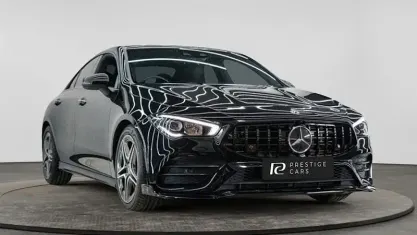 Used Mercedes CLA180 Executive 136 HP (100 kW) 2022 Black Coupe