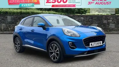 Used Ford Puma Titanium 125 HP (91 kW) 2023 Blue SUV