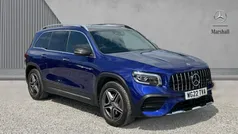 Galaxy blue metallic Used 2022 Mercedes GLB200 AMG Line Premium Plus SUV | £30,729 (Fair price)