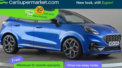 Begagnad Ford Puma ST 170 HK (125 kW) 2023 Blå SUV