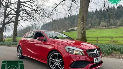 Used Mercedes A200 AMG line 136 HP (100 kW) 2018 Hatchback