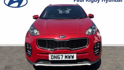 Used Kia Sportage GT-Line 136 HP (100 kW) 2017 Red SUV