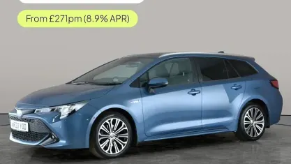 Used Toyota Corolla Design 184 HP (135 kW) 2020 Blue Estate