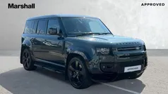 Premium metallic carpathian grey Used 2022 Land Rover Defender SUV | £80,101 (Fair price)
