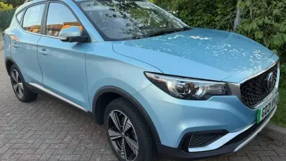 Used MG ZS Exclusive 105 kW (143 HP) 2021 Blue SUV