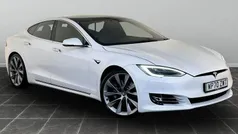 White Used 2020 Tesla Model S Long Range AWD Hatchback | £25,695 (Fair price)