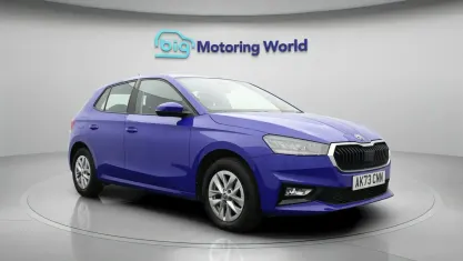 Used Skoda Fabia Comfort 110 HP (80 kW) 2023 Blue Hatchback