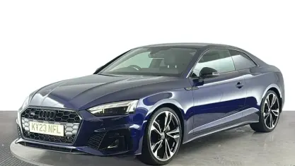 Used Audi A5 Black Edition 265 HP (194 kW) 2023 Blue Coupe
