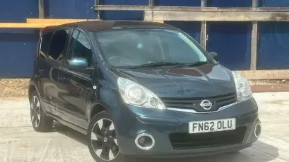 Used Nissan Note N-TEC 110 HP (80 kW) 2012 Blue Hatchback