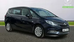 Blue Used 2017 Vauxhall Zafira Tourer MPV | £9,799 (Fair price)