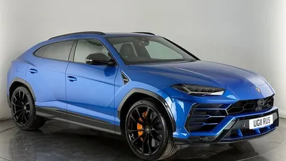Blue Used 2020 Lamborghini Urus SUV | £157,500 (Super price)