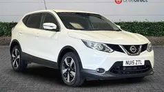 White Used 2015 Nissan Qashqai N-TEC SUV | £9,250 (Fair price)