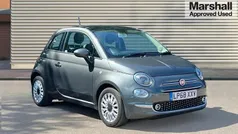Grey Used 2018 Fiat 500 Lounge Hatchback | £7,724 (Fair price)