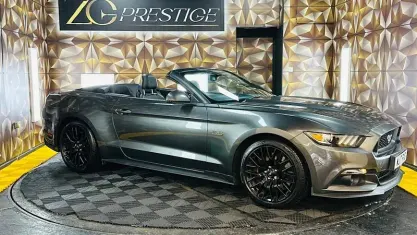 Used Ford Mustang GT Convertible 416 HP (305 kW) 2017 Grey Cabriolet