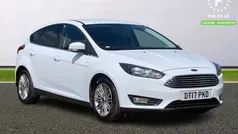 White Used 2017 Ford Focus Zetec Hatchback | £9,899 (Good price)