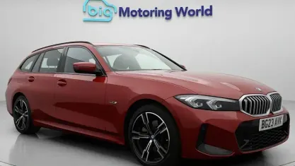 Used BMW 330e M Sport 292 HP (214 kW) 2023 Red Estate