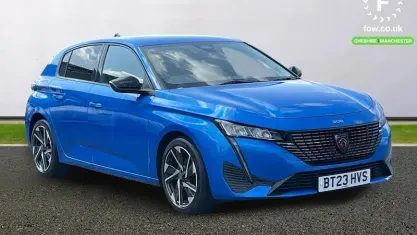 Used Peugeot 308 Allure Premium 131 HP (96 kW) 2023 Blue Hatchback