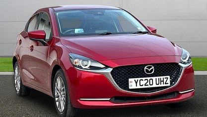 Second-hand Mazda 2 Inclusive 90 CP (66 kW) 2020 Roșu Hatchback
