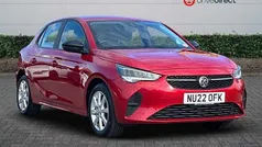 Premium metallic hot red Used 2022 Vauxhall Corsa Edition Hatchback | £11,341 (Fair price)