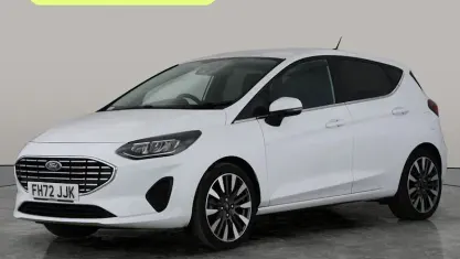 Gebraucht Ford Fiesta Titanium X 125 PS (91 kW) 2023 Weiß Kleinwagen