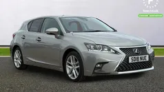 Silver Used 2018 Lexus CT200h Luxury Line Hatchback | £14,599 (Fair price)