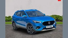 Blue Used 2021 MG ZS Exclusive Sedan | £12,795 (Fair price)