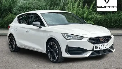 Used Cupra Leon VZ1 310 HP (228 kW) 2023 White Hatchback