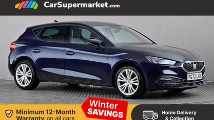 Blue Used 2022 Seat Leon SE Dynamic Hatchback | £14,497 (Fair price)