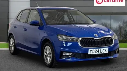 Used Skoda Fabia Comfort 95 HP (69 kW) 2024 Blue Hatchback