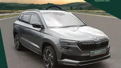 Graphite grey metallic Used 2024 Skoda Karoq SportLine SUV | £25,995 (Fair price)