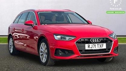 Używany Audi A4 Comfort 150 KM (110 kW) 2022 Czerwony Kombi
