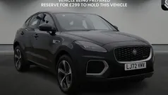 Santorini black Used 2022 Jaguar E-Pace R-Dynamic SUV | £25,200 (Fair price)