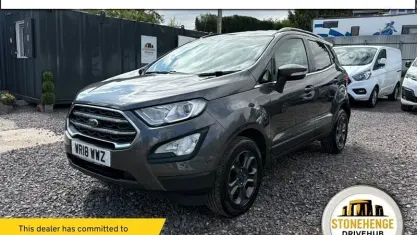 Used Ford Ecosport Zetec 125 HP (91 kW) 2018 Grey SUV