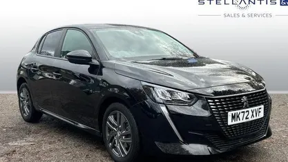 Black Used 2022 Peugeot 208 Active+ Hatchback | £13,961 (Fair price)