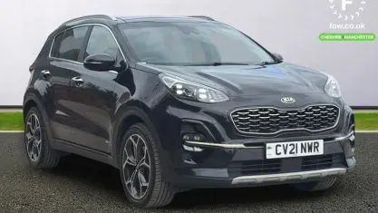 Used Kia Sportage GT-Line S 177 HP (130 kW) 2021 Black SUV