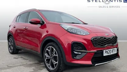 Used Kia Sportage GT-Line 177 HP (130 kW) 2020 Red SUV