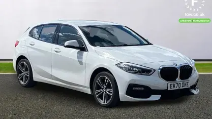 Gebraucht BMW 118 Sport Line 140 PS (102 kW) 2020 Weiß Kleinwagen