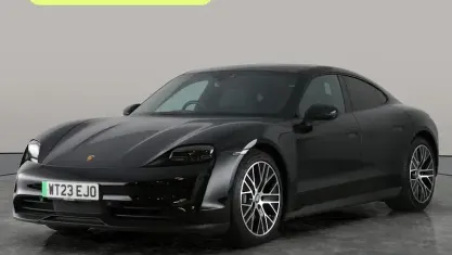 Used Porsche Taycan Performance Package 350 kW (476 HP) 2023 Black Sedan