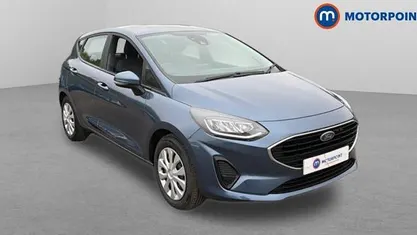 Begagnad Ford Fiesta Trend 101 HK (74 kW) 2022 Blå Halvkombi