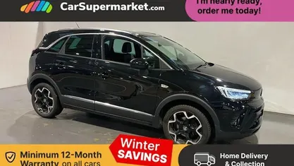 Black Used 2021 Vauxhall Crossland Ultimate SUV | £12,897 (Fair price)