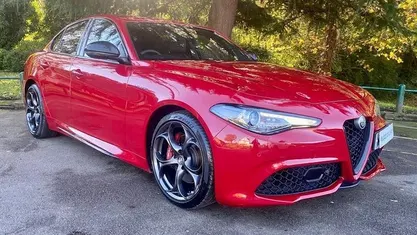 Red Used 2019 Alfa Romeo Giulia Veloce Sedan | £23,995 (Fair price)