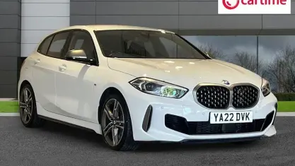 Used BMW M135 Sport Line 306 HP (225 kW) 2022 White Hatchback
