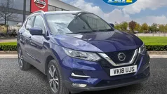 Blue Used 2018 Nissan Qashqai N-Connecta SUV | £12,290 (Fair price)