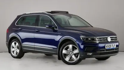 Used VW Tiguan SEL 190 HP (139 kW) 2020 Blue SUV