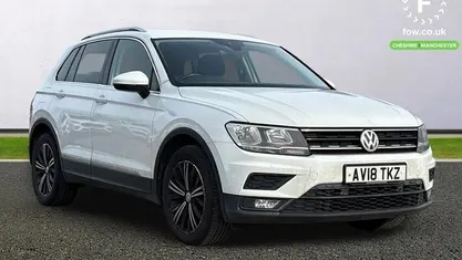 Used VW Tiguan SE 150 HP (110 kW) 2018 White SUV